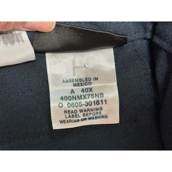 Workrite Benchmark FR Nomex Pants Mens 38x34 Navy Flame Resistant ATPV 6.0 - Picture 4 of 10